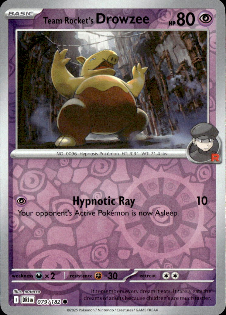Team Rocket's Drowzee