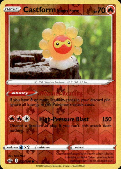 Castform Sunny Form
