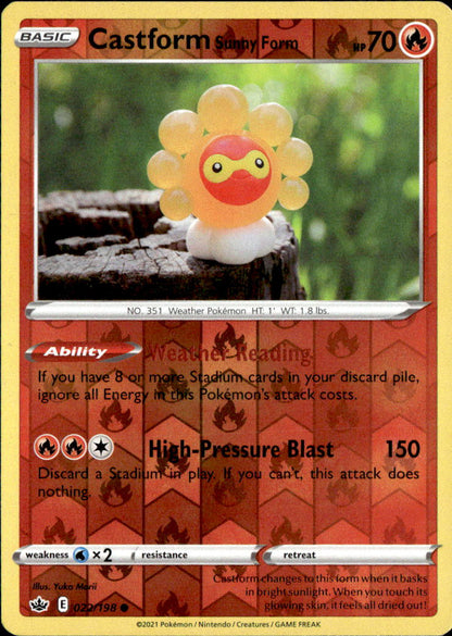Castform Sunny Form