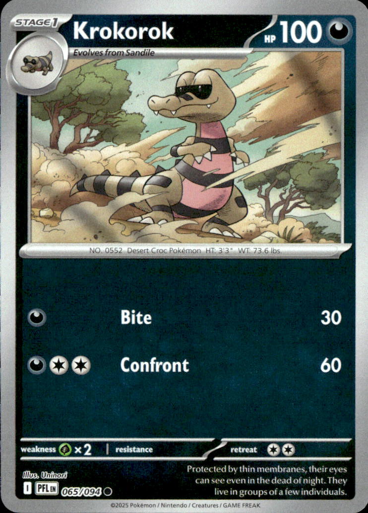 Krokorok | Near Mint / English / Reverse Holofoil