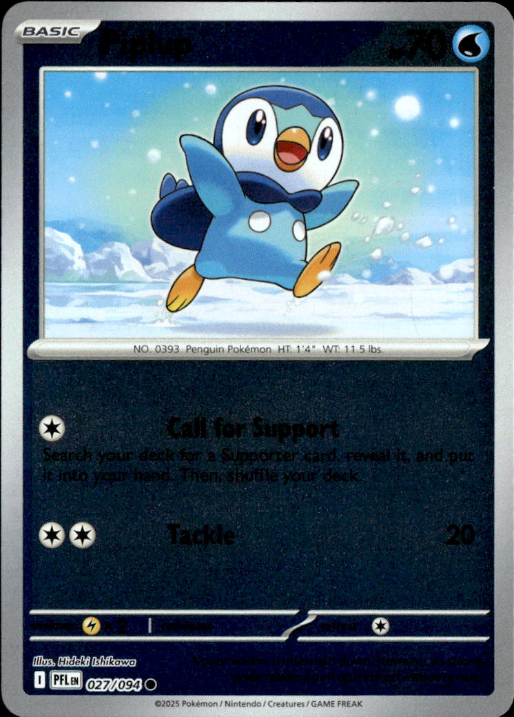 Piplup - 027/094