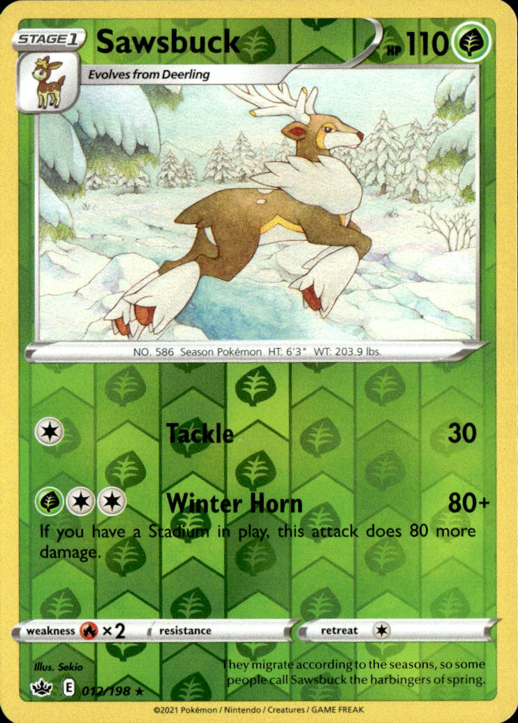 Sawsbuck | Near Mint / English / Reverse Holofoil