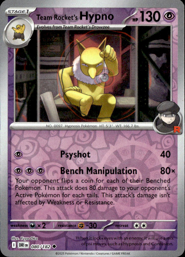 Team Rocket's Hypno