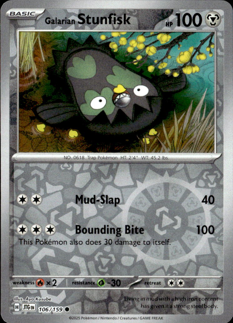 Galarian Stunfisk