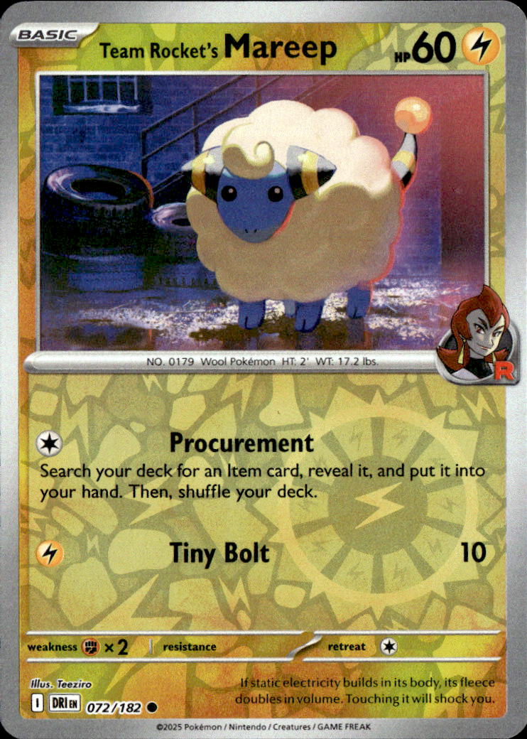Team Rocket's Mareep