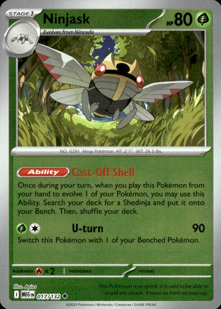 Ninjask - 017/132