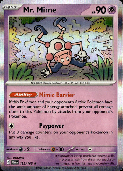 Mr. Mime - 122/165