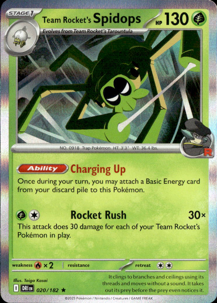 Team Rocket's Spidops - 020/182