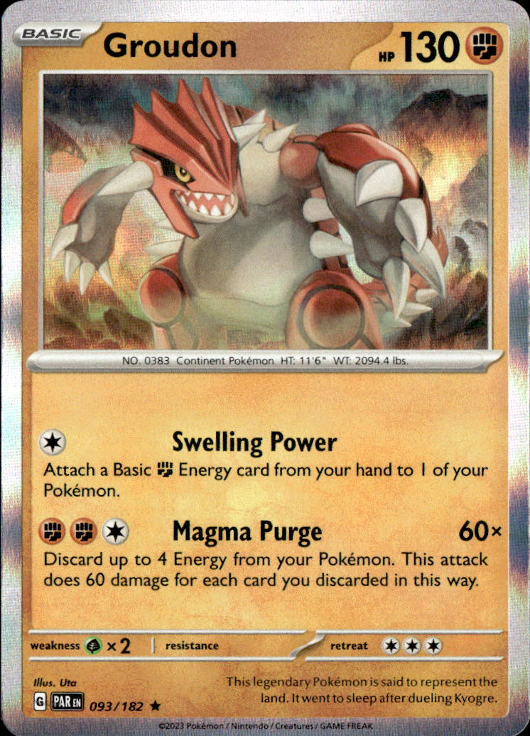 Groudon - 093/182