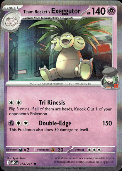 Team Rocket's Exeggutor