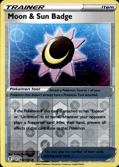 Moon & Sun Badge
