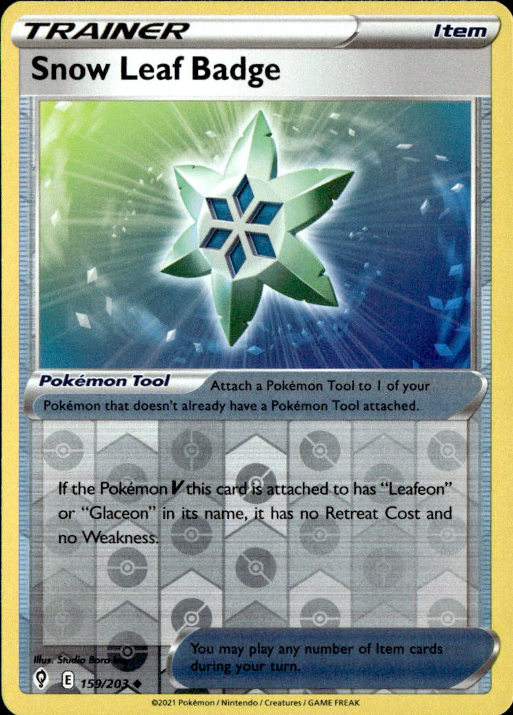 Snow Leaf Badge