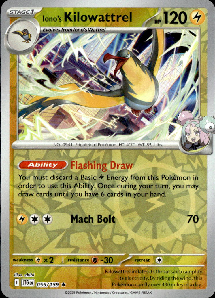 Iono's Kilowattrel - 055/159