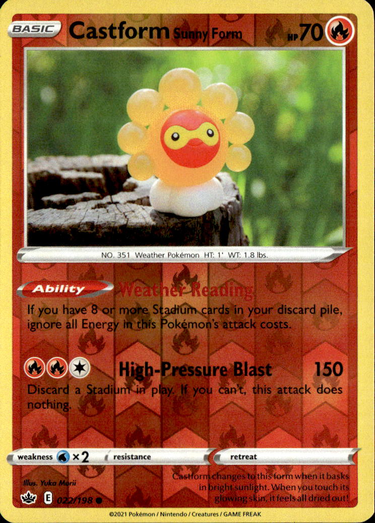 Castform Sunny Form