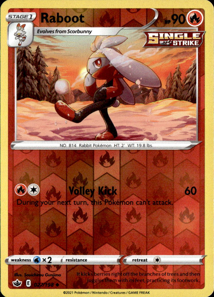 Raboot | Near Mint / English / Reverse Holofoil