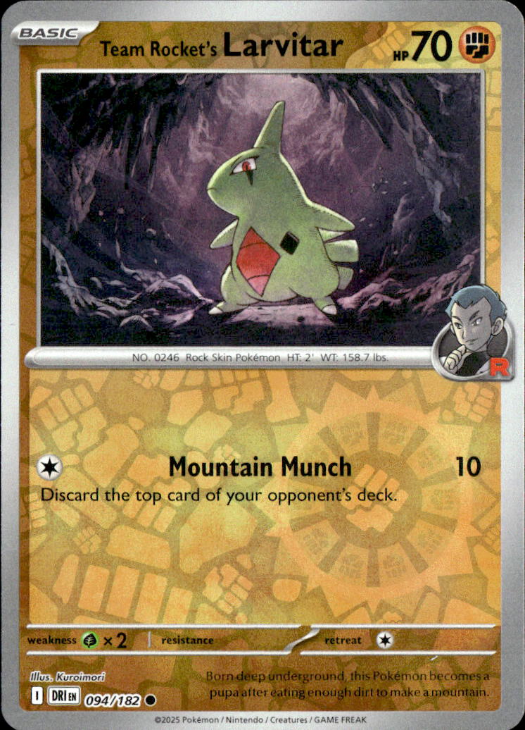 Team Rocket's Larvitar