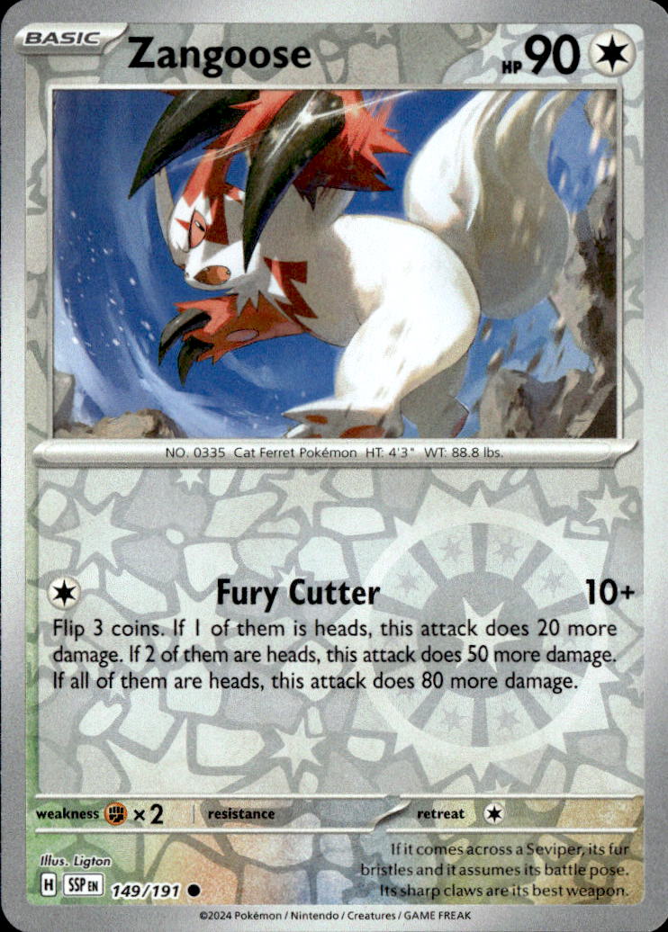 Zangoose | Near Mint / English / Reverse Holofoil