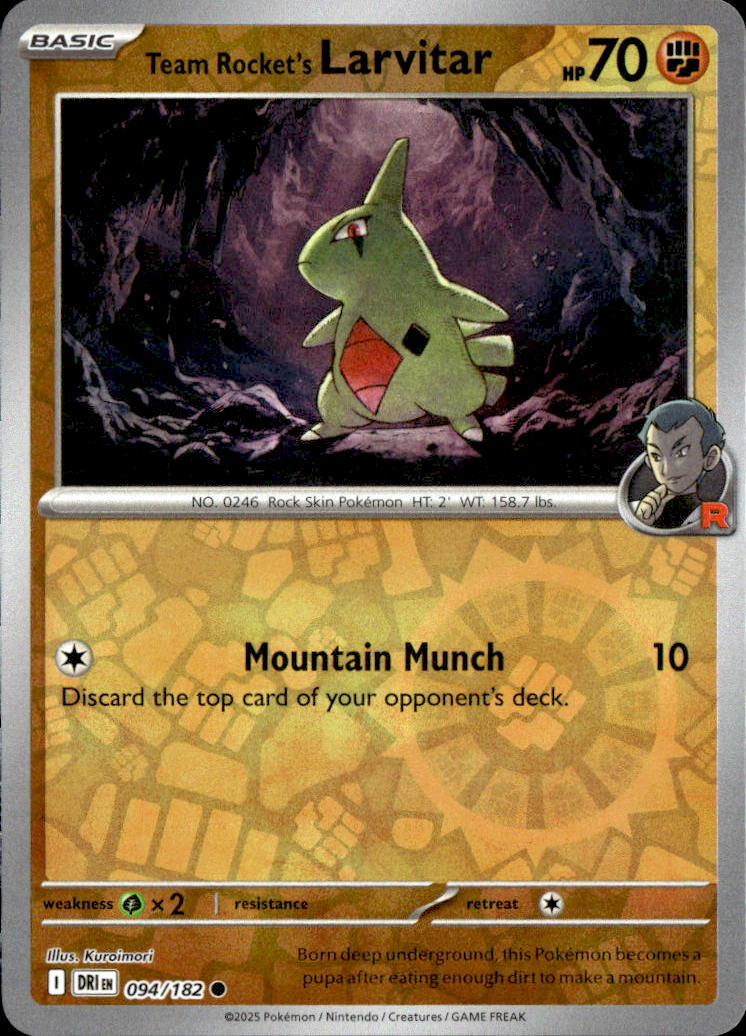 Team Rocket's Larvitar