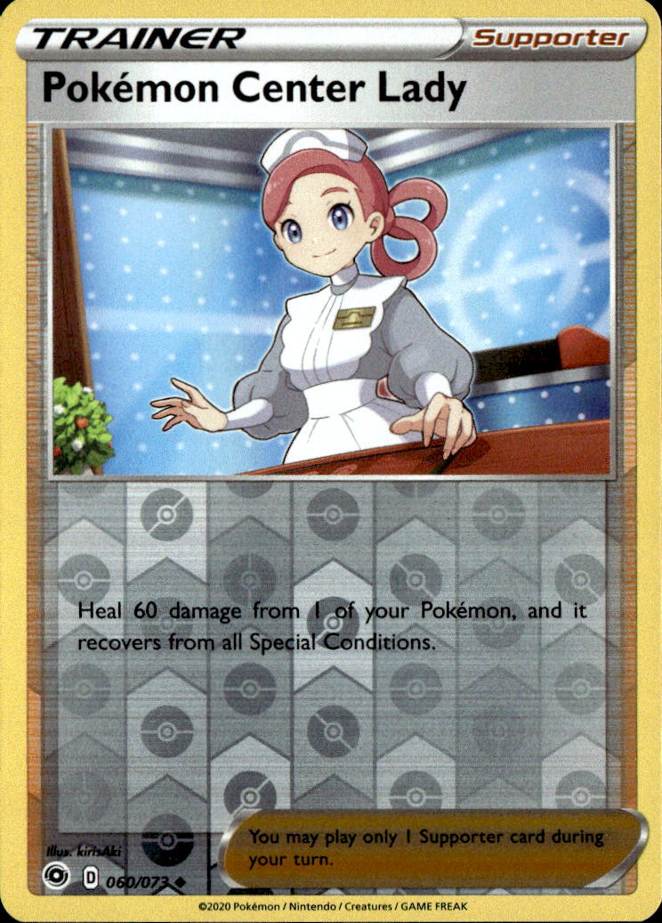 Pokemon Center Lady