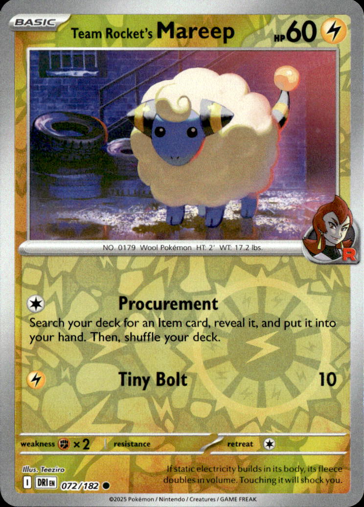 Team Rocket's Mareep