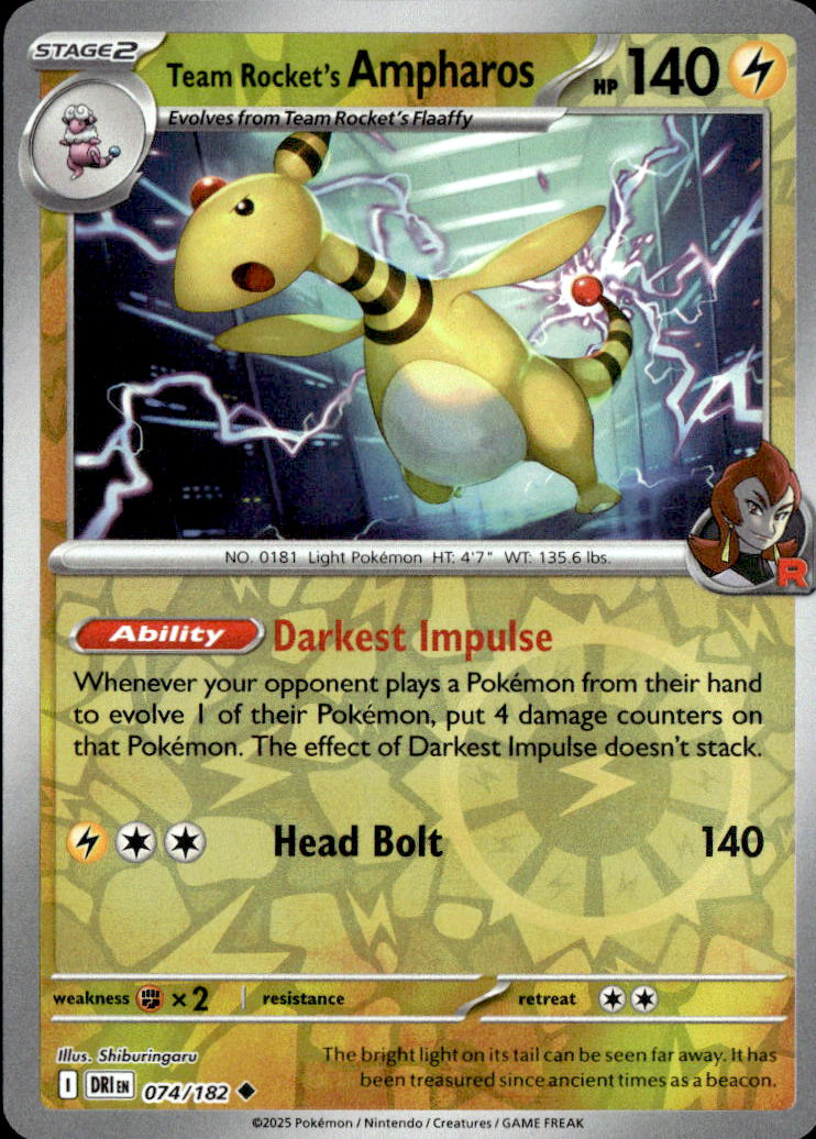 Team Rocket's Ampharos