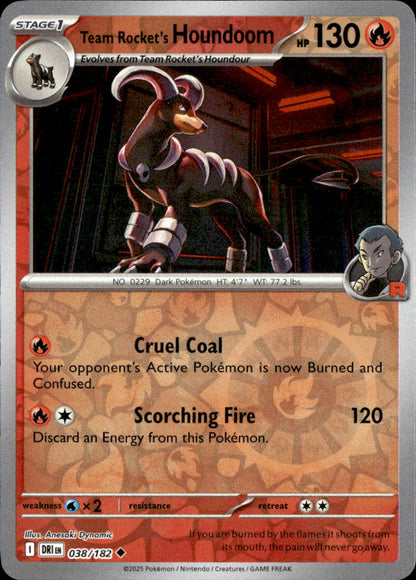 Team Rocket's Houndoom - 038/182