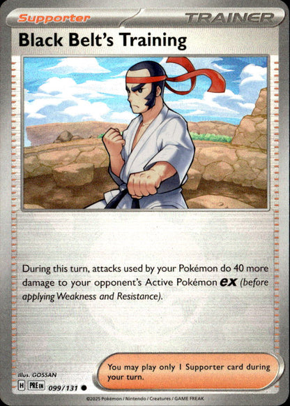 Black Belt's Training - 099/131 (Poke Ball Pattern)