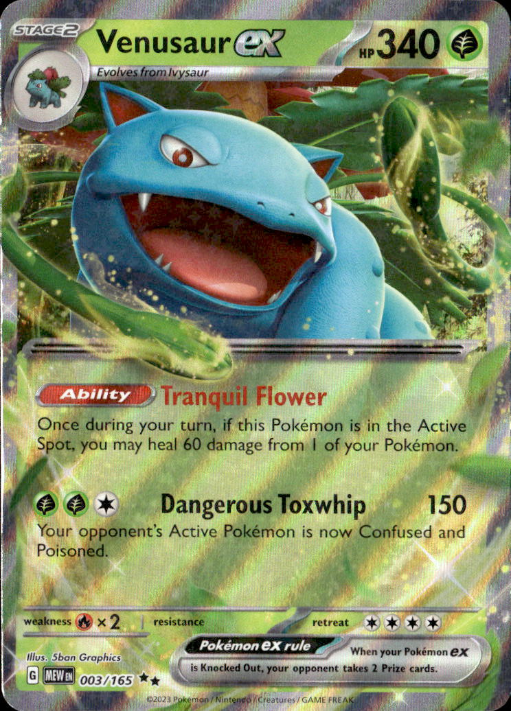 Venusaur ex - 003/165