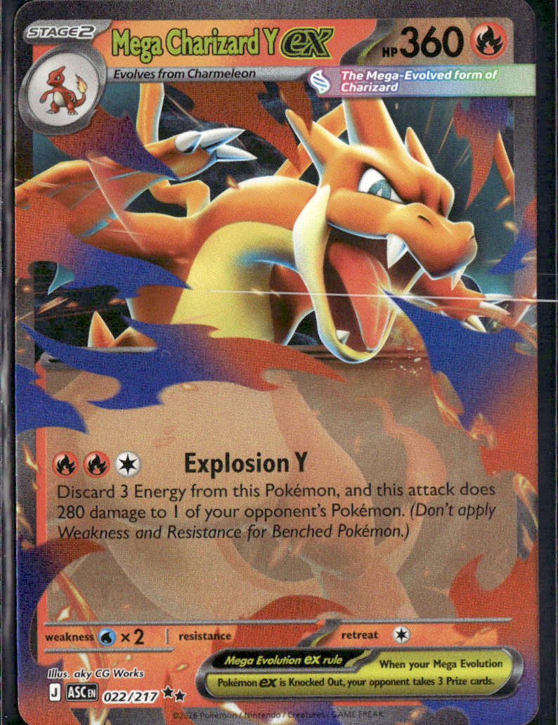 Mega Charizard Y ex - 022/217