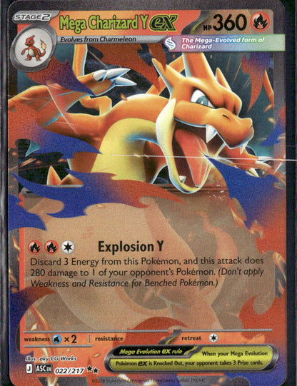 Mega Charizard Y ex - 022/217