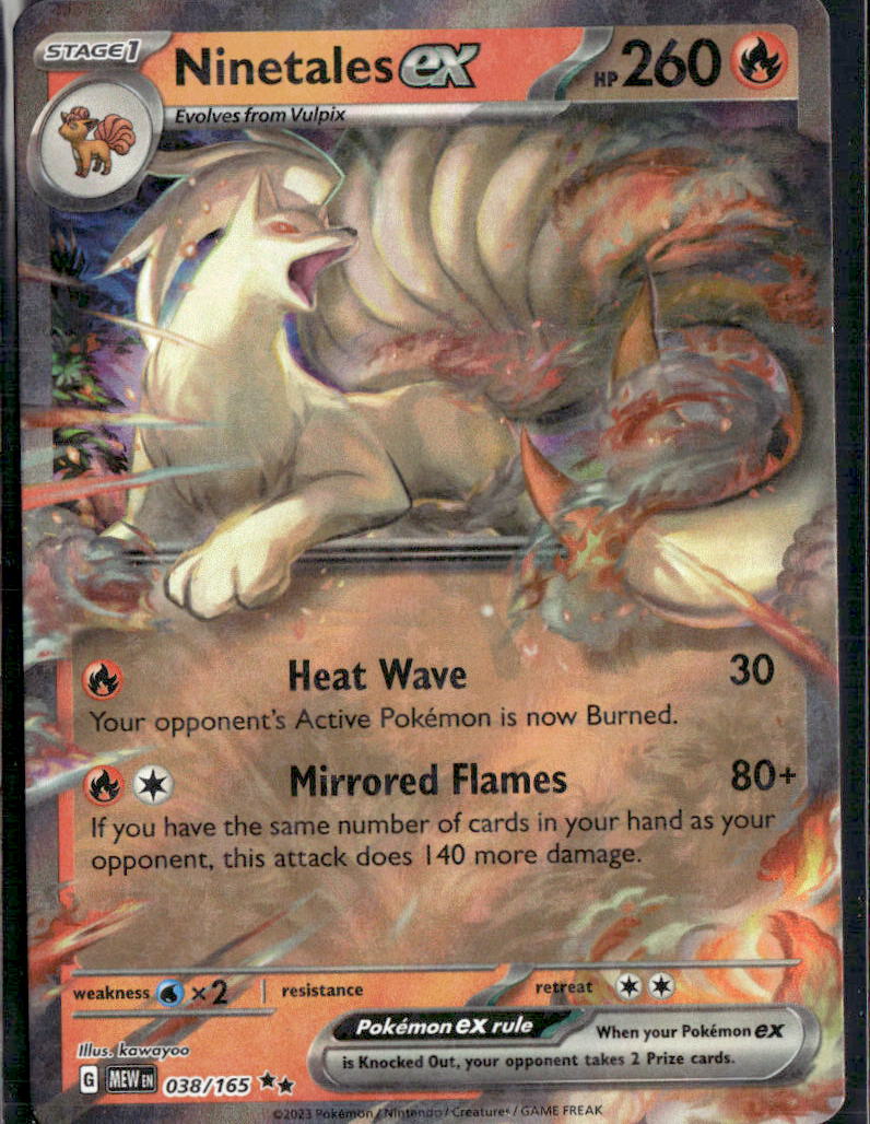 Ninetales ex - 038/165