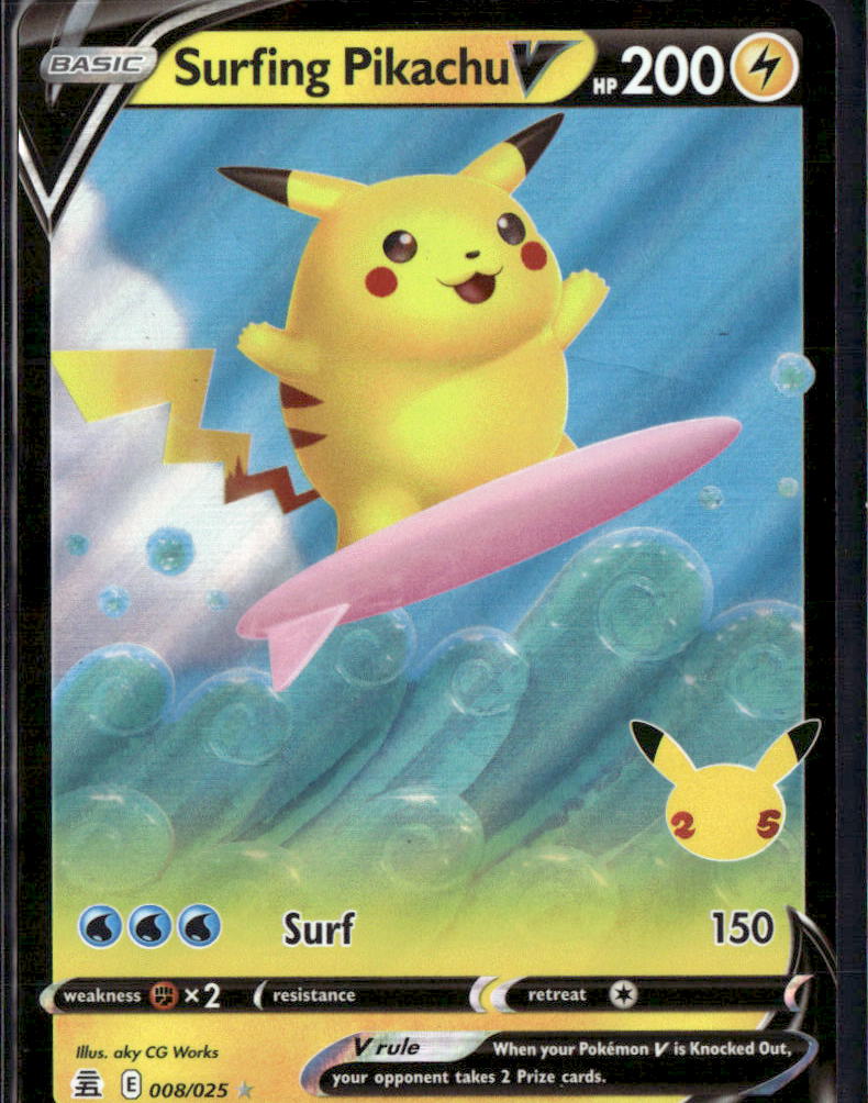 Surfing Pikachu V
