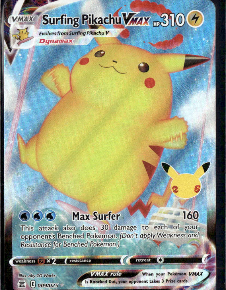 Surfing Pikachu VMAX