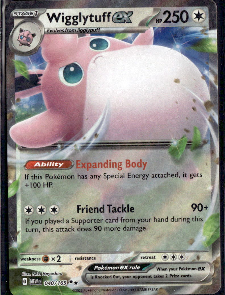 Wigglytuff ex - 040/165