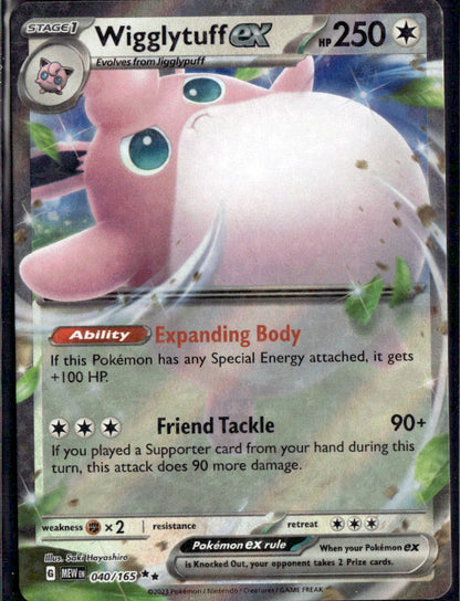 Wigglytuff ex - 040/165