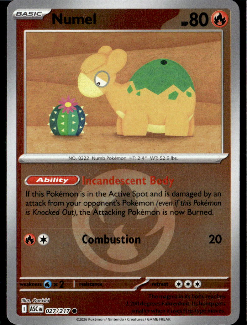 Numel - 027/217 (Energy Symbol Pattern)