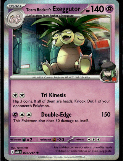 Team Rocket's Exeggutor