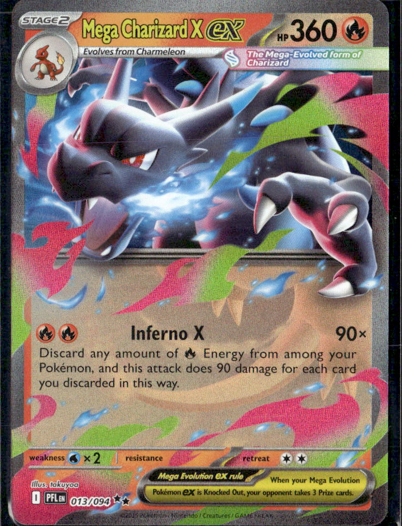 Mega Charizard X ex - 013/094