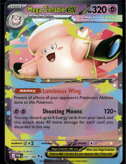 Mega Clefable ex - 031/088