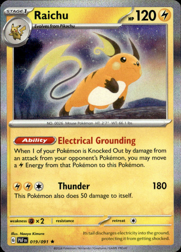 Raichu - 019/091