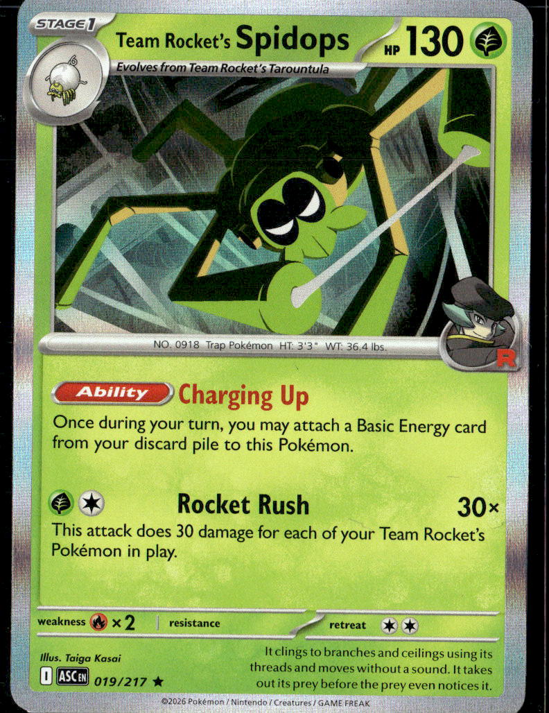 Team Rocket's Spidops