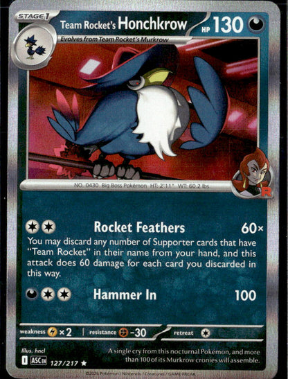 Team Rocket's Honchkrow