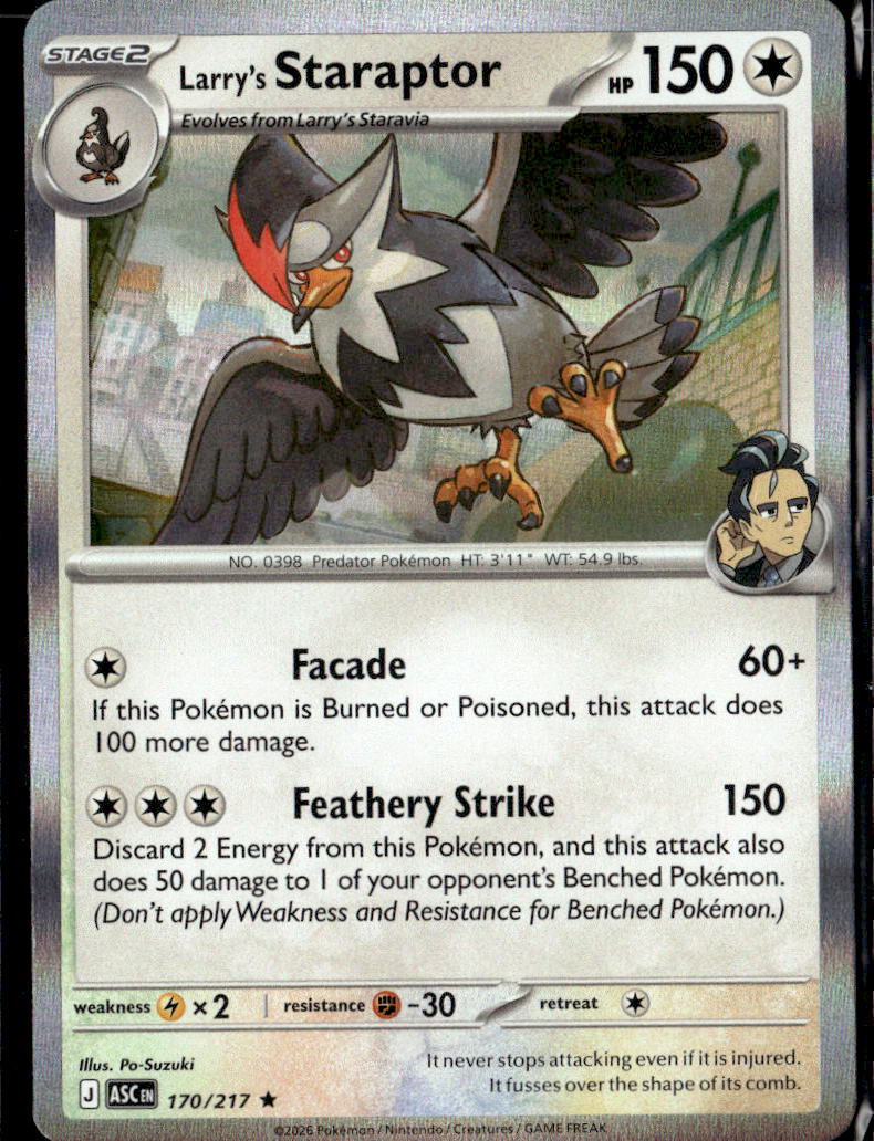 Larry's Staraptor - 170/217