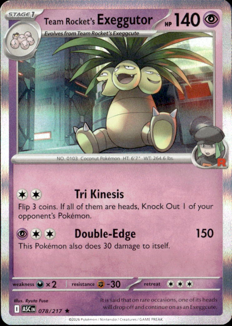 Team Rocket's Exeggutor