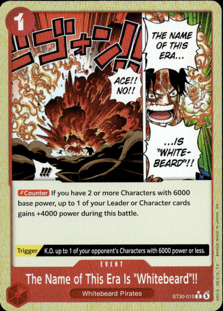 The Name of This Era Is "Whitebeard"!! (Parallel)