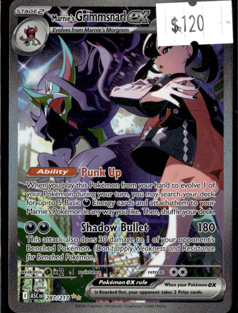 Marnie's Grimmsnarl ex