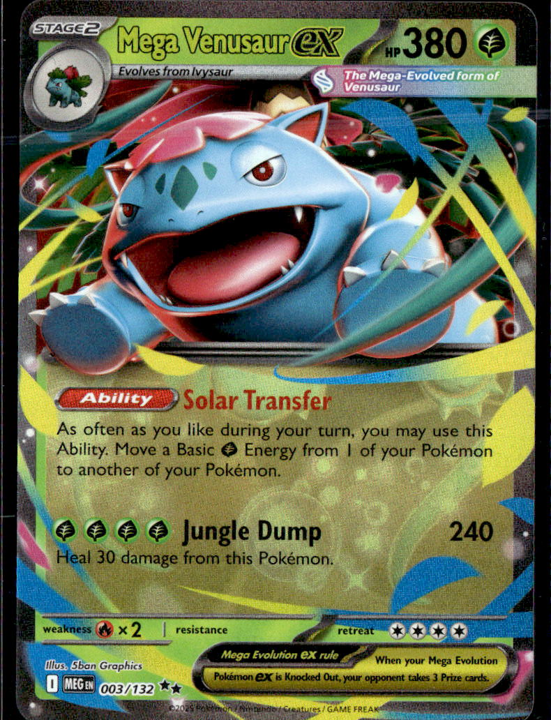 Mega Venusaur ex - 003/132