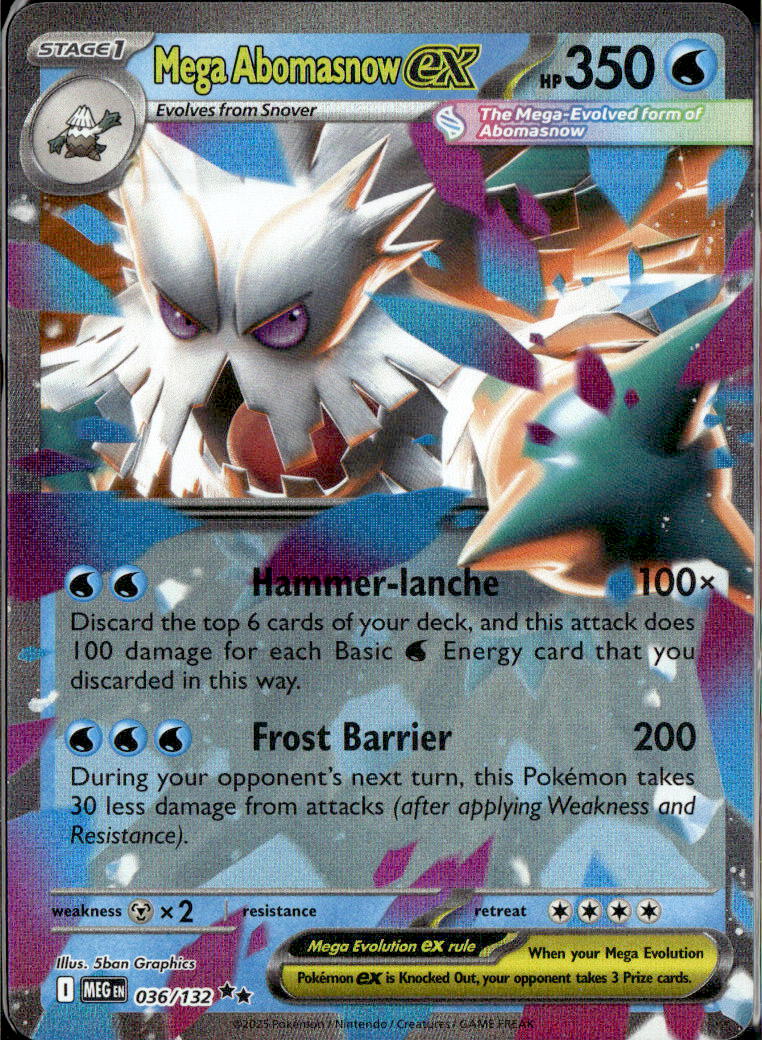 Mega Abomasnow ex - 036/132