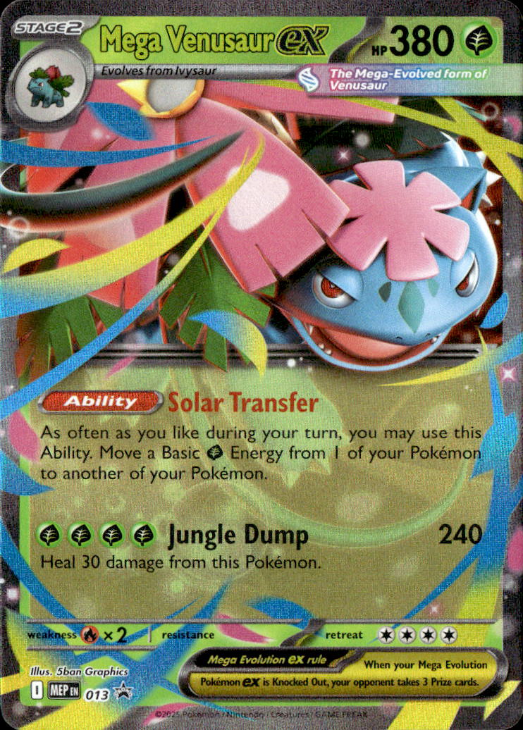 Mega Venusaur ex - 013