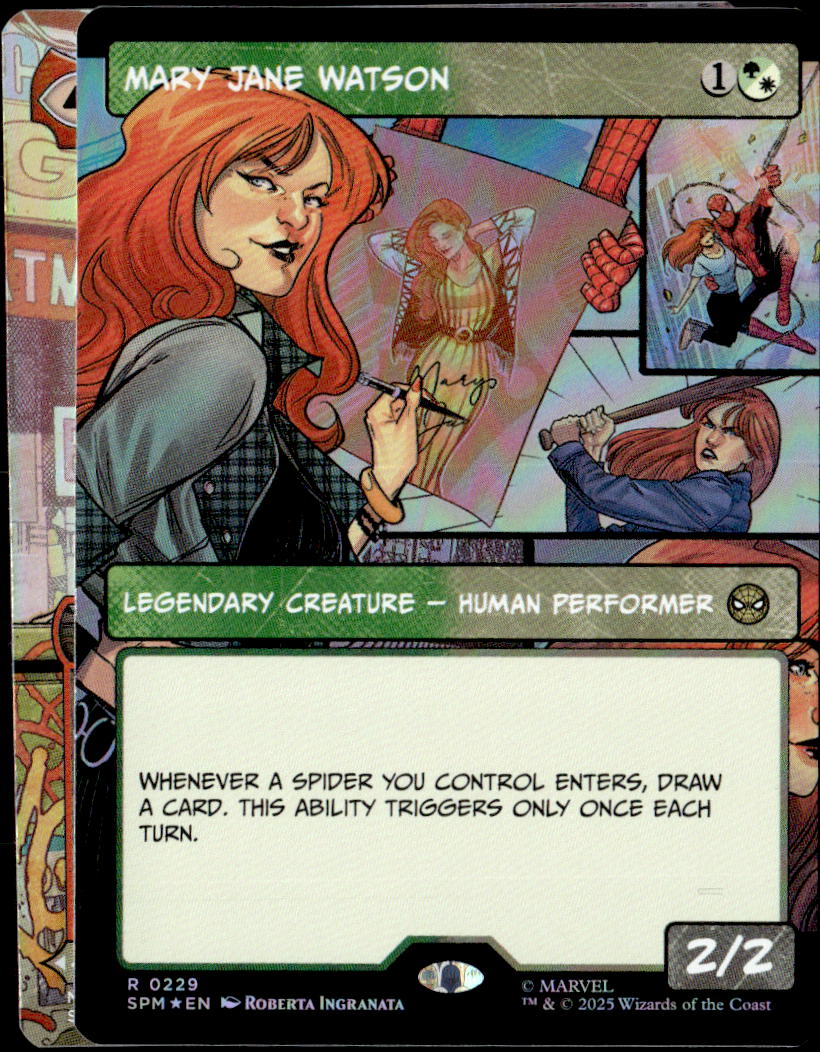 Mary Jane Watson (Borderless)